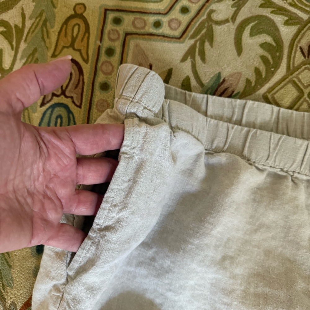 J. Jill Love Linen Pull on Crops, 3X - Picture 5 of 9
